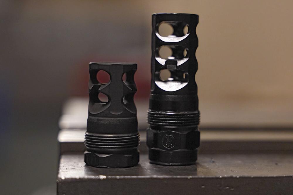 PWS FRC Compensatiors are suppressor compatible via HUB adapter