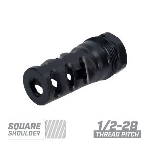 FRC 3-port 223 Compensator Flat - (1/2-28)