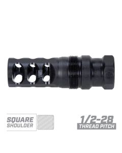 FRC 3-port 223 Compensator Flat, 13.8 - (1/2-28)