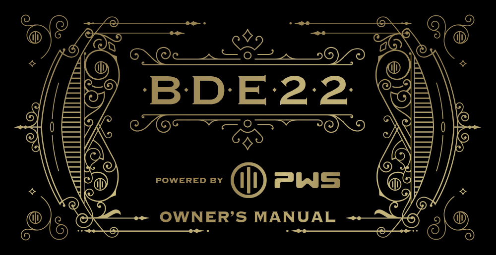 BDE 22 Manual